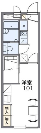 レオパレス小室の物件間取画像